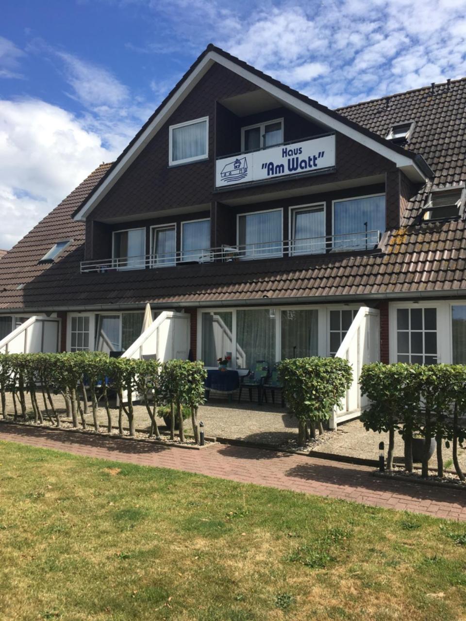 Apartmenthaus Am Watt Buesum Exterior foto